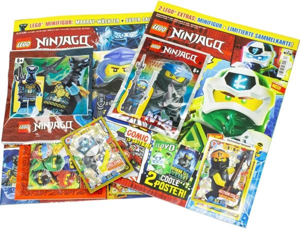 XL-Blindbag Lego Ninjago Helden-Power  (2x Magazines + 2x Lego Extras) Pack 2